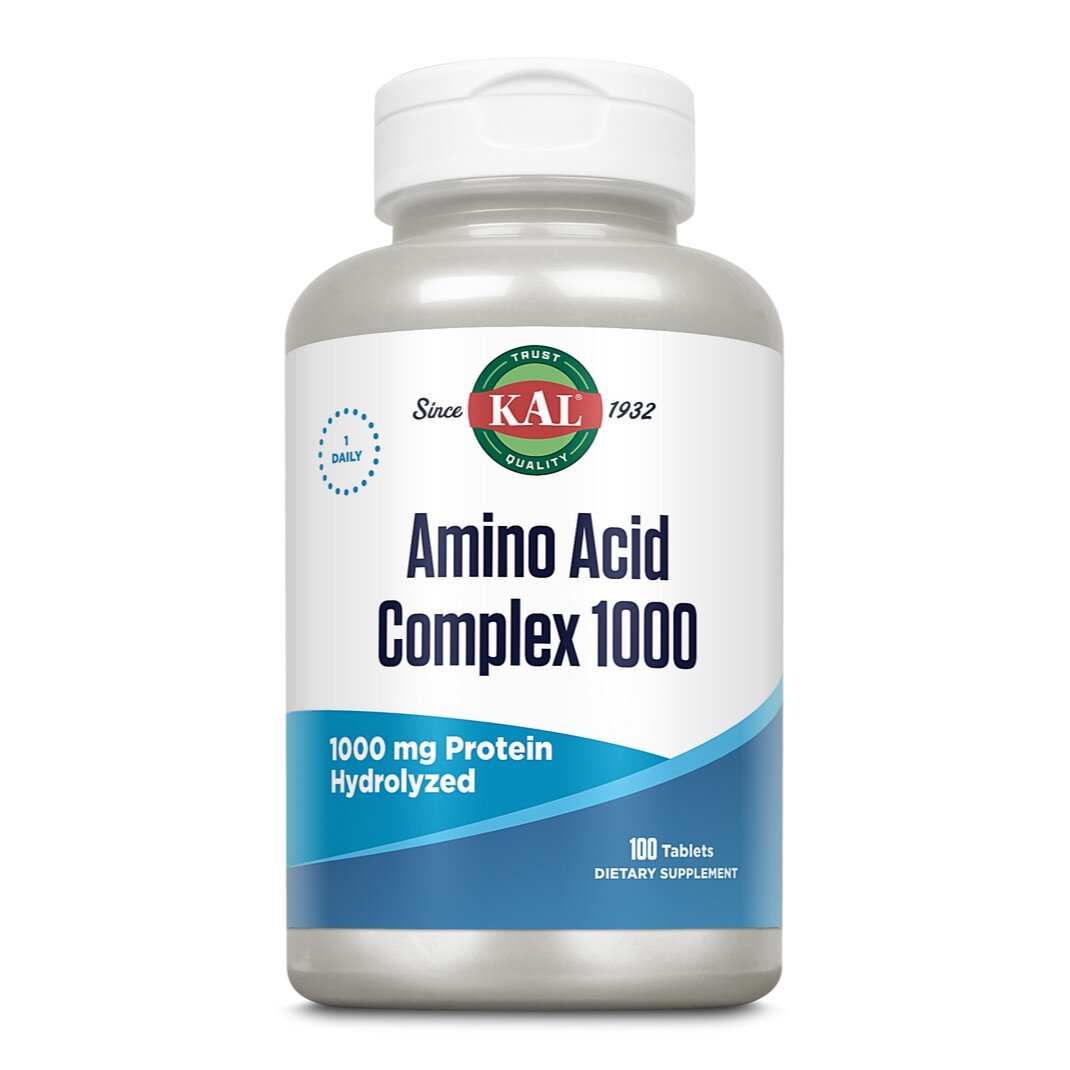 Комплекс амінокислот KAL Amino Acid Complex, 100 таблеток