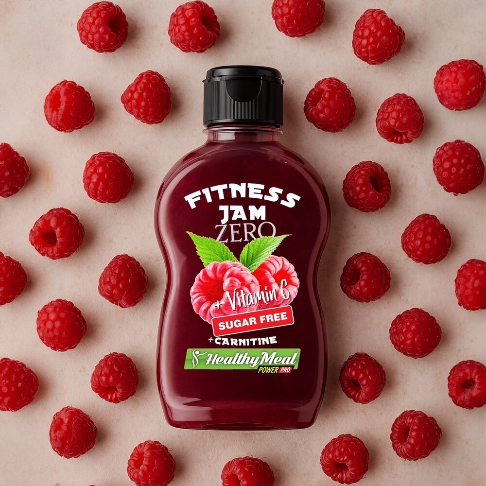 Фітнес джем Power Pro Fitness Jam Zero Sugar Free, 200 грам - Малина з карнитином