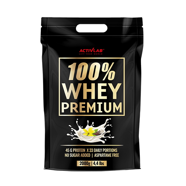 Протеїн ActivLab 100% Whey Premium, 2 кг - Ваніль