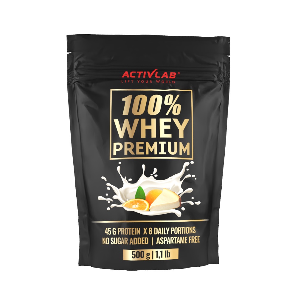 Протеїн ActivLab 100% Whey Premium, 500 грам - Апельсиновий чізкейк