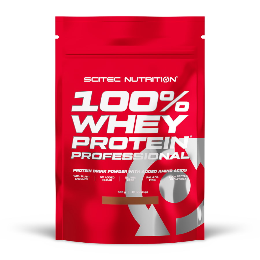 Протеїн Scitec Nutrition 100% Whey Protein Professional, 500 грам - Банан-ківі