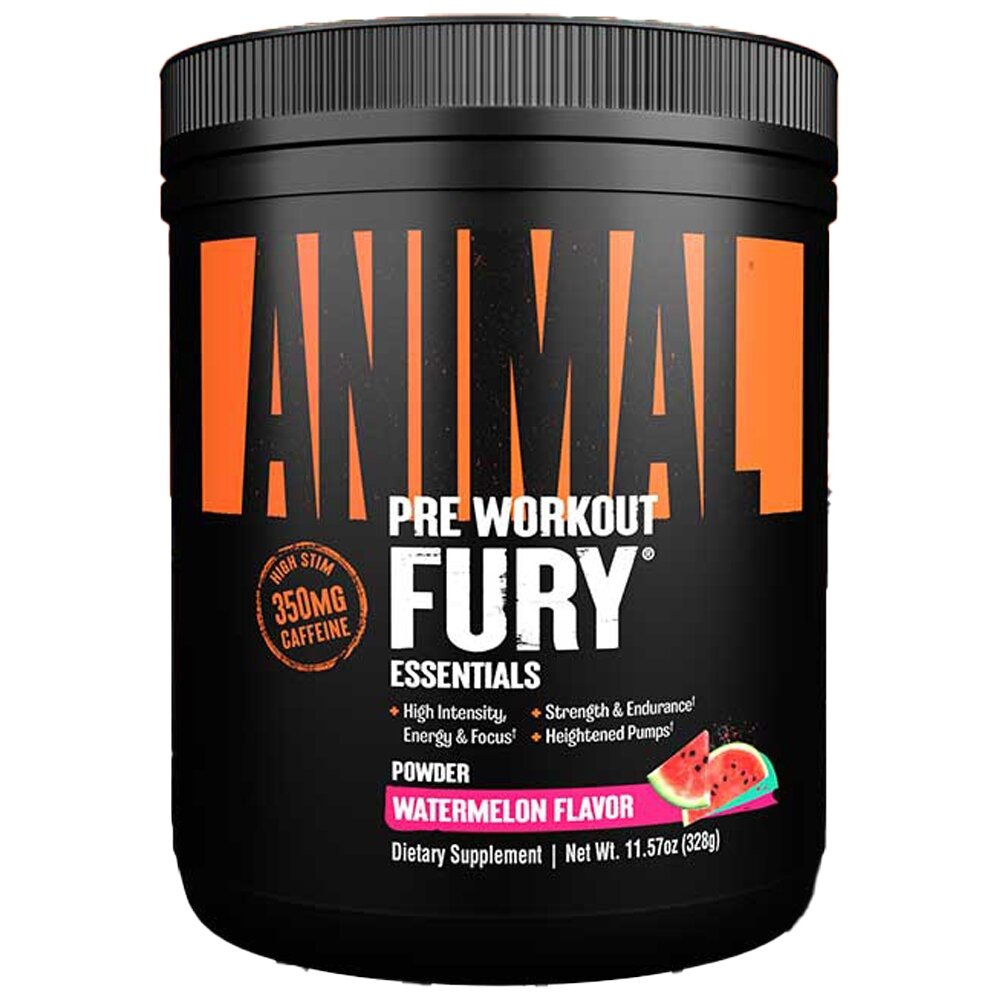 Передтренувальний комплекс Universal Nutrition Animal Fury, 20 порцій - 328 г Кавун