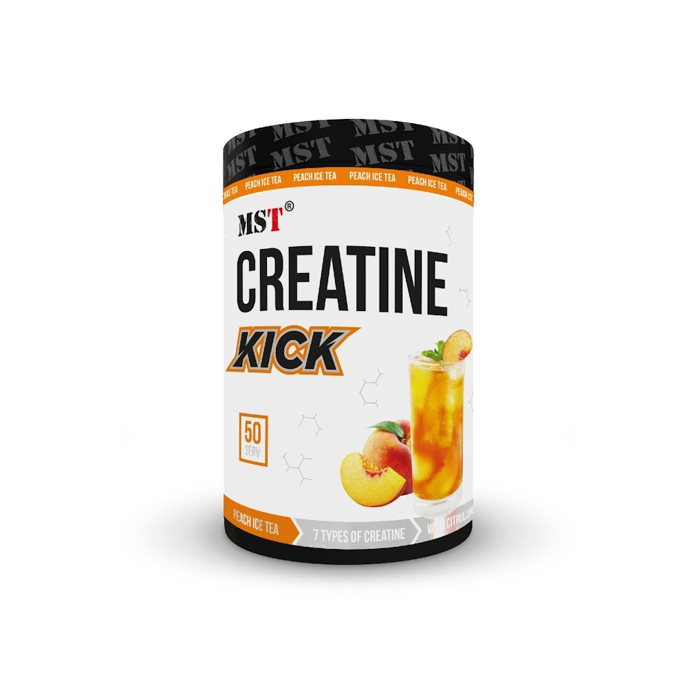 Креатин MST Nutrition Creatine Kick, 500 грам - Персиковий чай