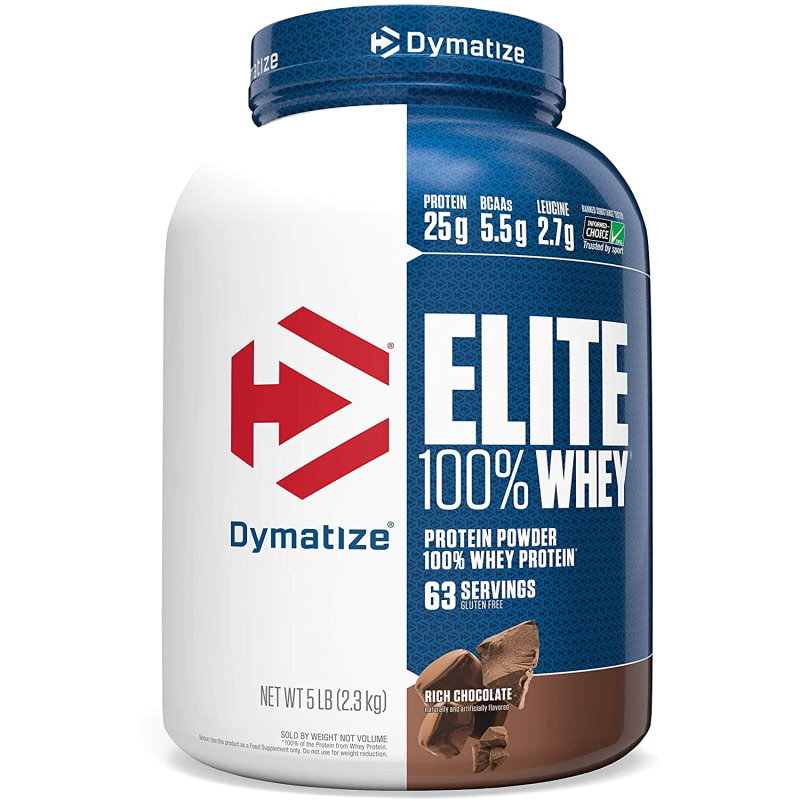 Протеїн Dymatize Nutrition Elite 100% Whey Protein, 2.3 кг - Шоколад