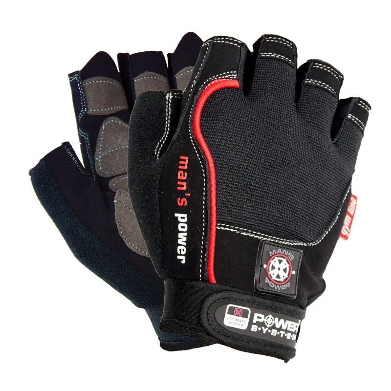 Рукавички для фітнесу Power System PS-2580, Black - XL
