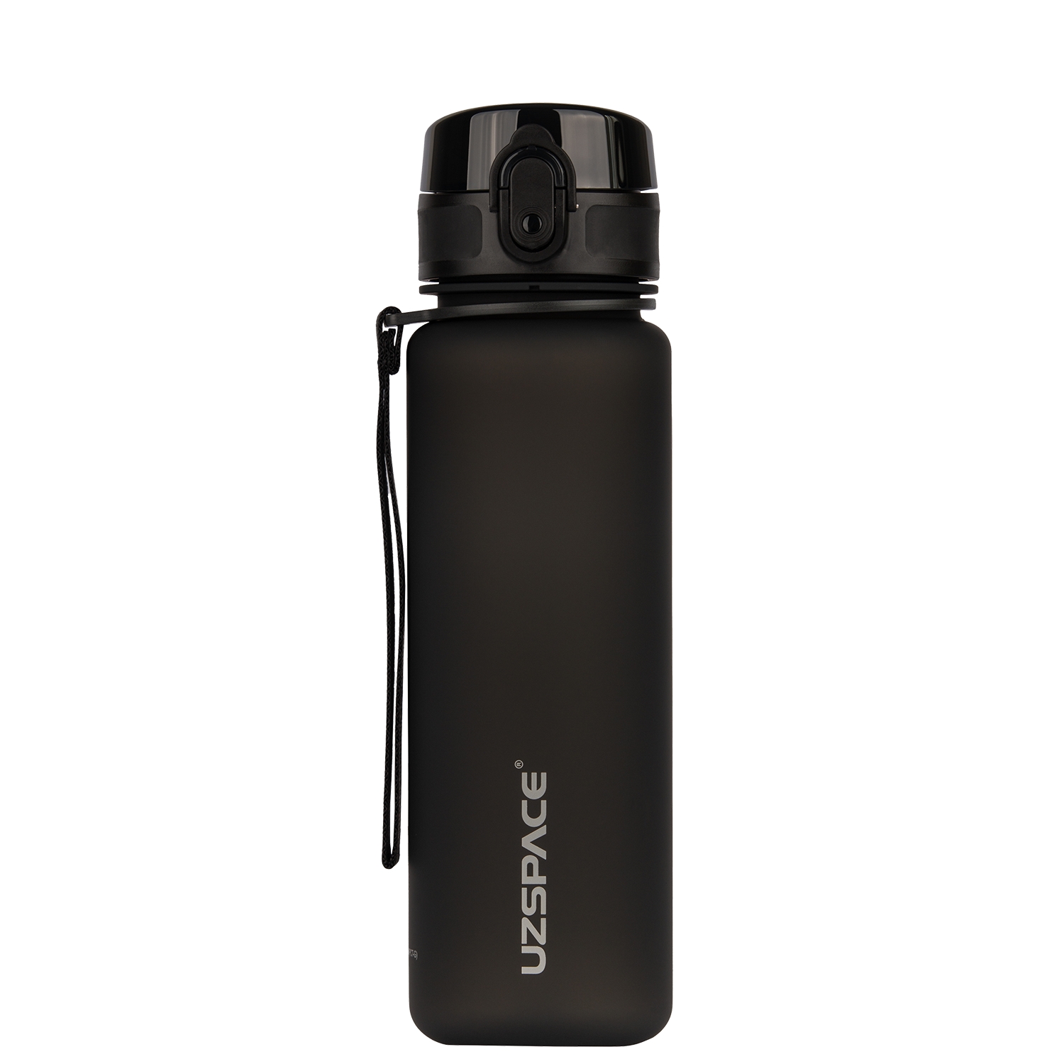 Пляшка Uzspace Colorful Frosted 3026 500 мл, Black