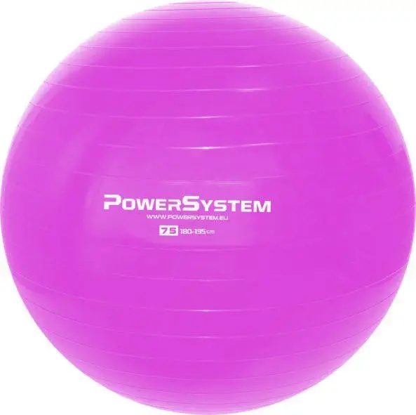 М'яч для фітнесу Power System PS-4013 75 см, Pink