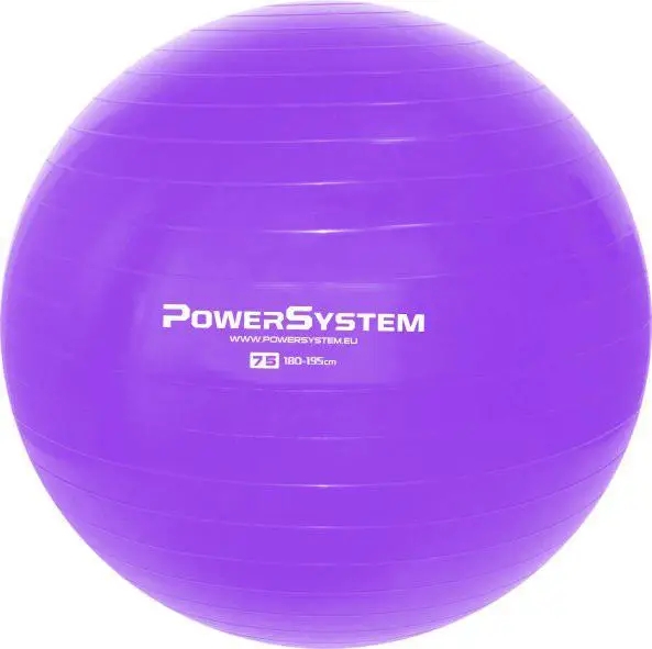 М'яч для фітнесу Power System PS-4013 75 см, Purple