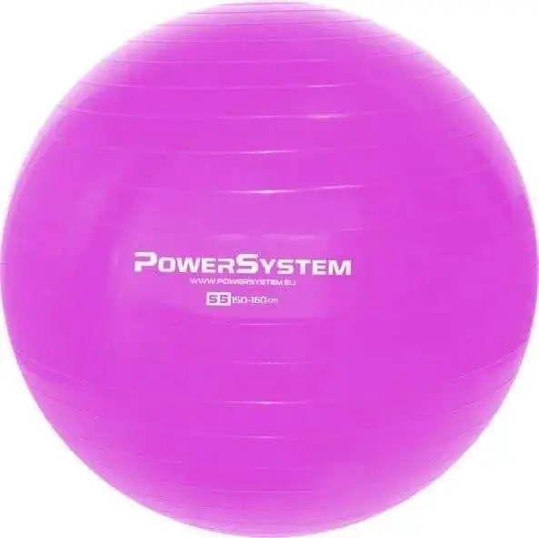 М'яч для фітнесу Power System PS-4011 55 см, Pink
