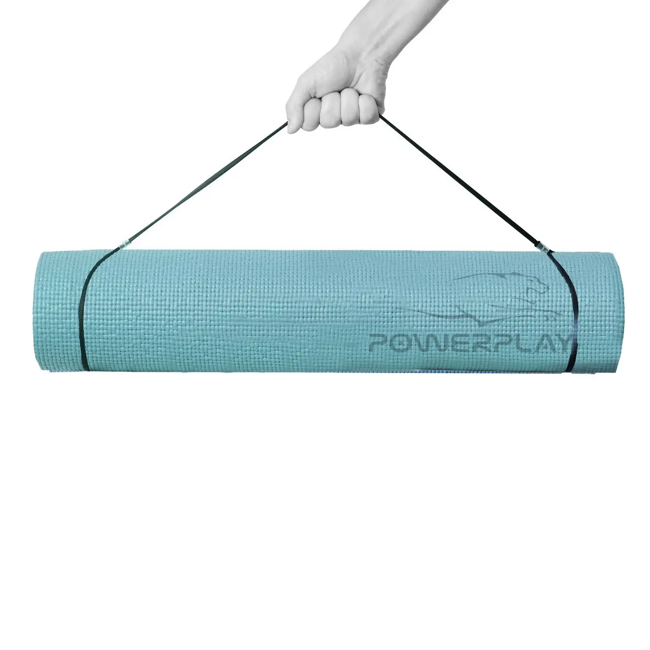 Килимок для йоги та фітнесу Power Play 4010 173 x 61 x 0.6 см, Green