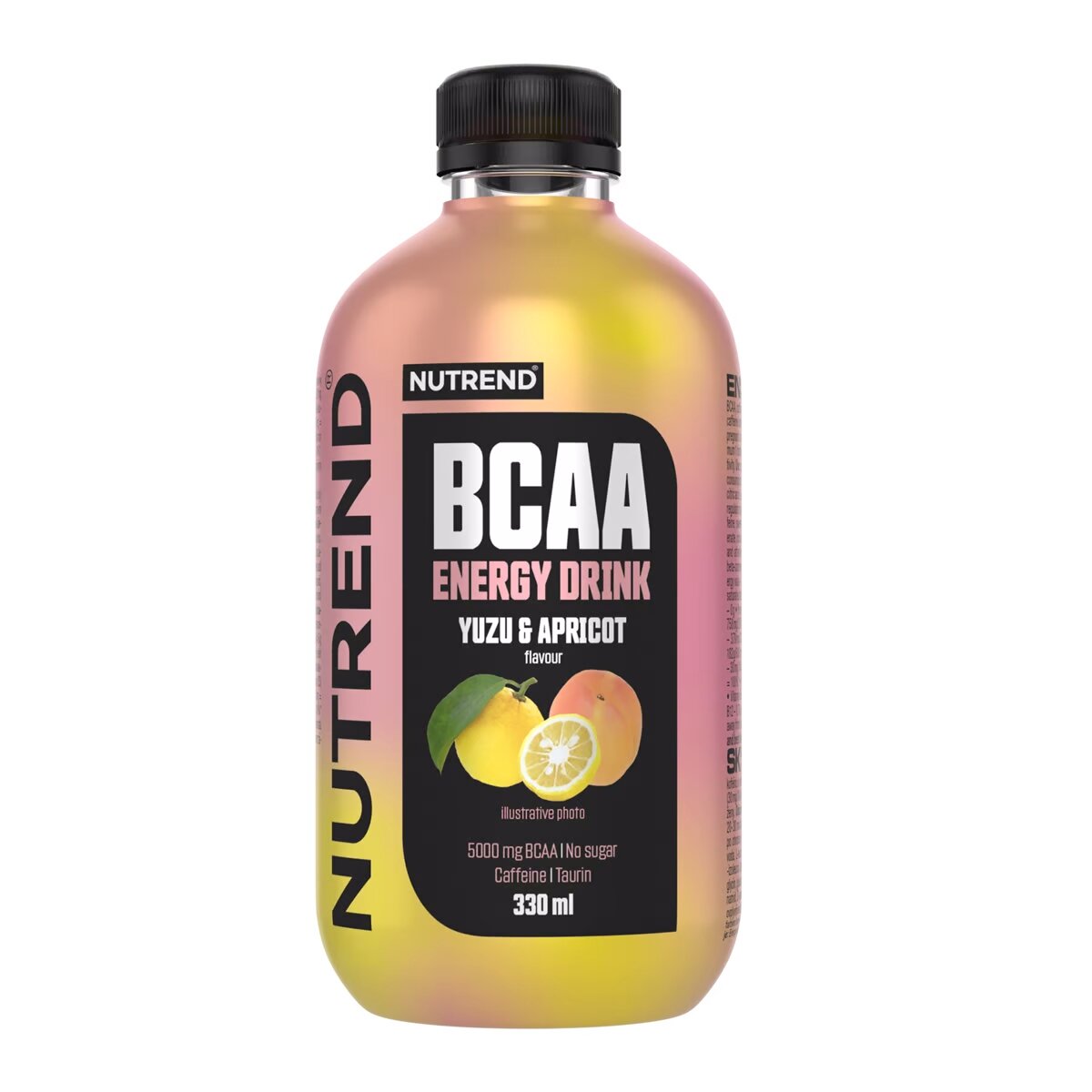 Напій з БЦАА Nutrend BCAA Energy Drink, 330 мл - Юзу-абрикос