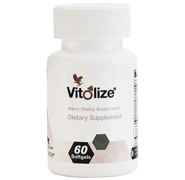 Вітаміни та мінерали Forever Living Vitolize Men's, 60 капсул для чоловіків