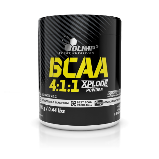 Амінокислота BCAA Olimp Sport Nutrition BCAA 4:1:1 Xplode, 200 грам - Груша