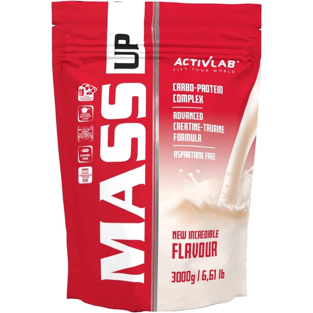 Гейнер ActivLab Mass Up, 3 кг - Шоколад