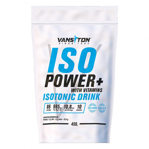 Ізотонік Vansiton Iso Power+, 450 грам - Цитрус