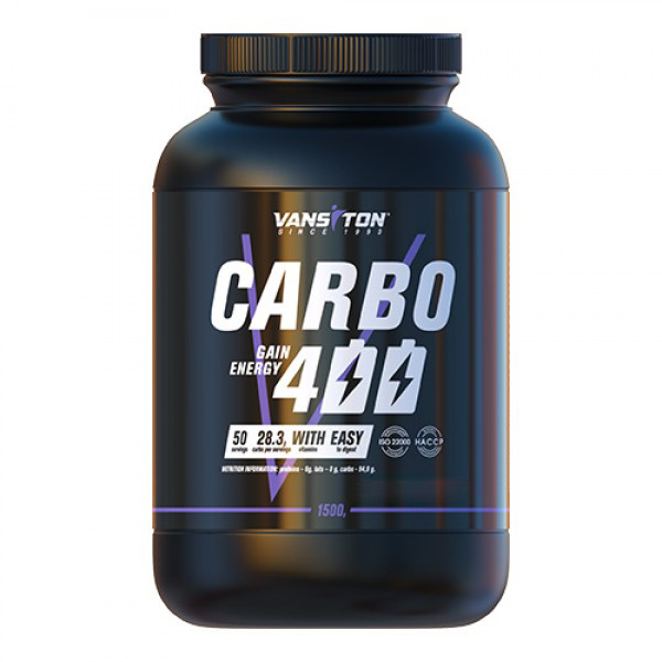 Гейнер Vansiton Carbo 400, 1.5 кг - Полуниця