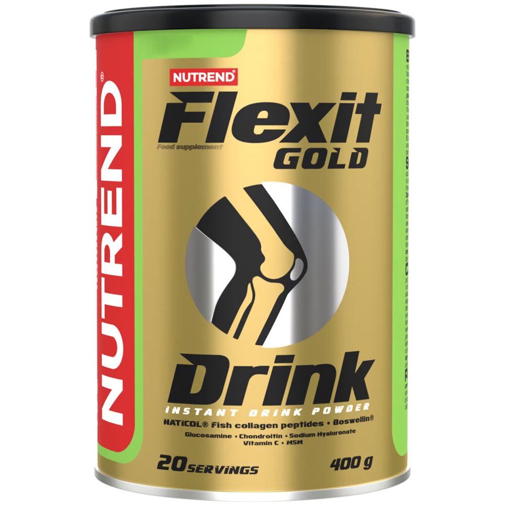 Препарат для суглобів і зв'язок Nutrend Flexit Gold Drink, 400 грам - Апельсин
