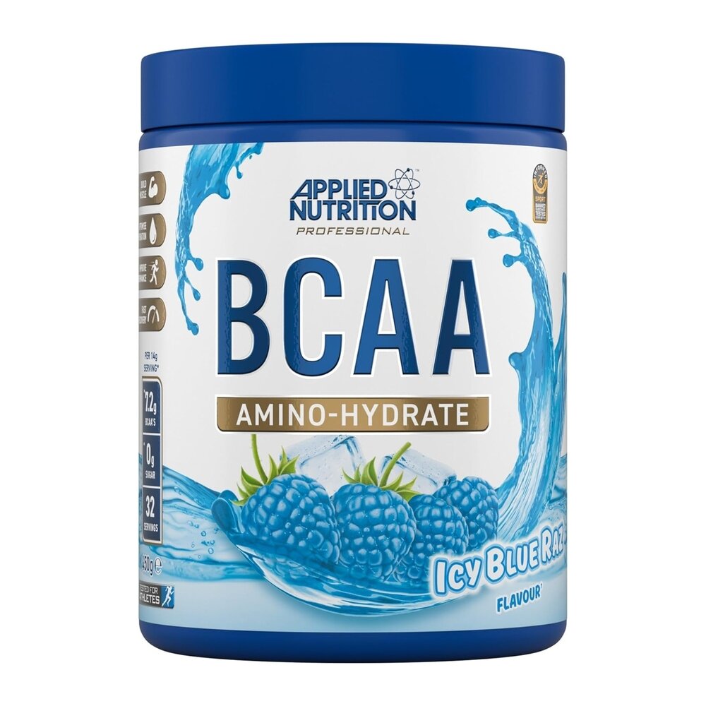 Амінокислота BCAA Applied Nutrition BCAA Amino Hydrate, 450 грам - Крижана ожина