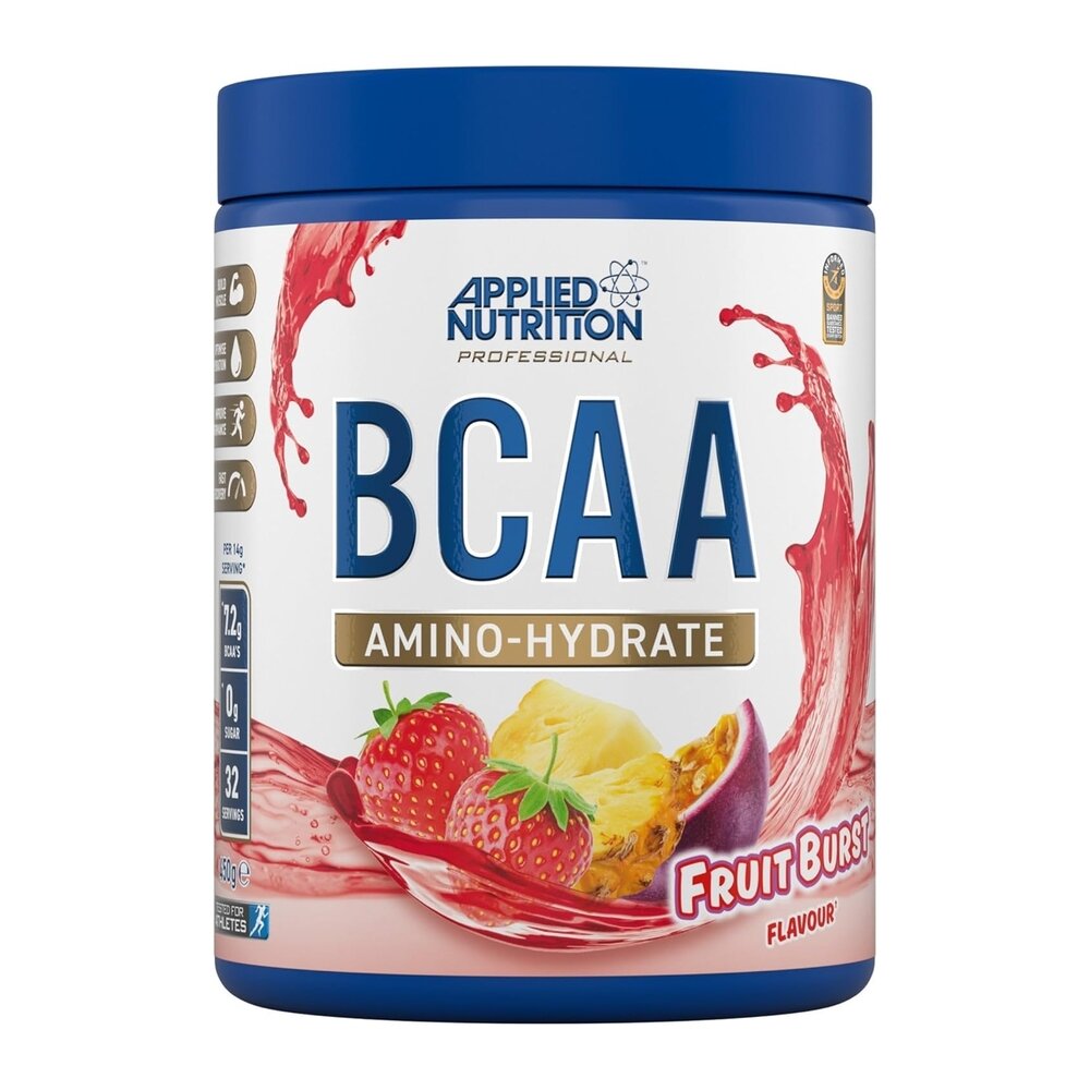 Амінокислота BCAA Applied Nutrition BCAA Amino Hydrate, 450 грам - Фруктовий вибух