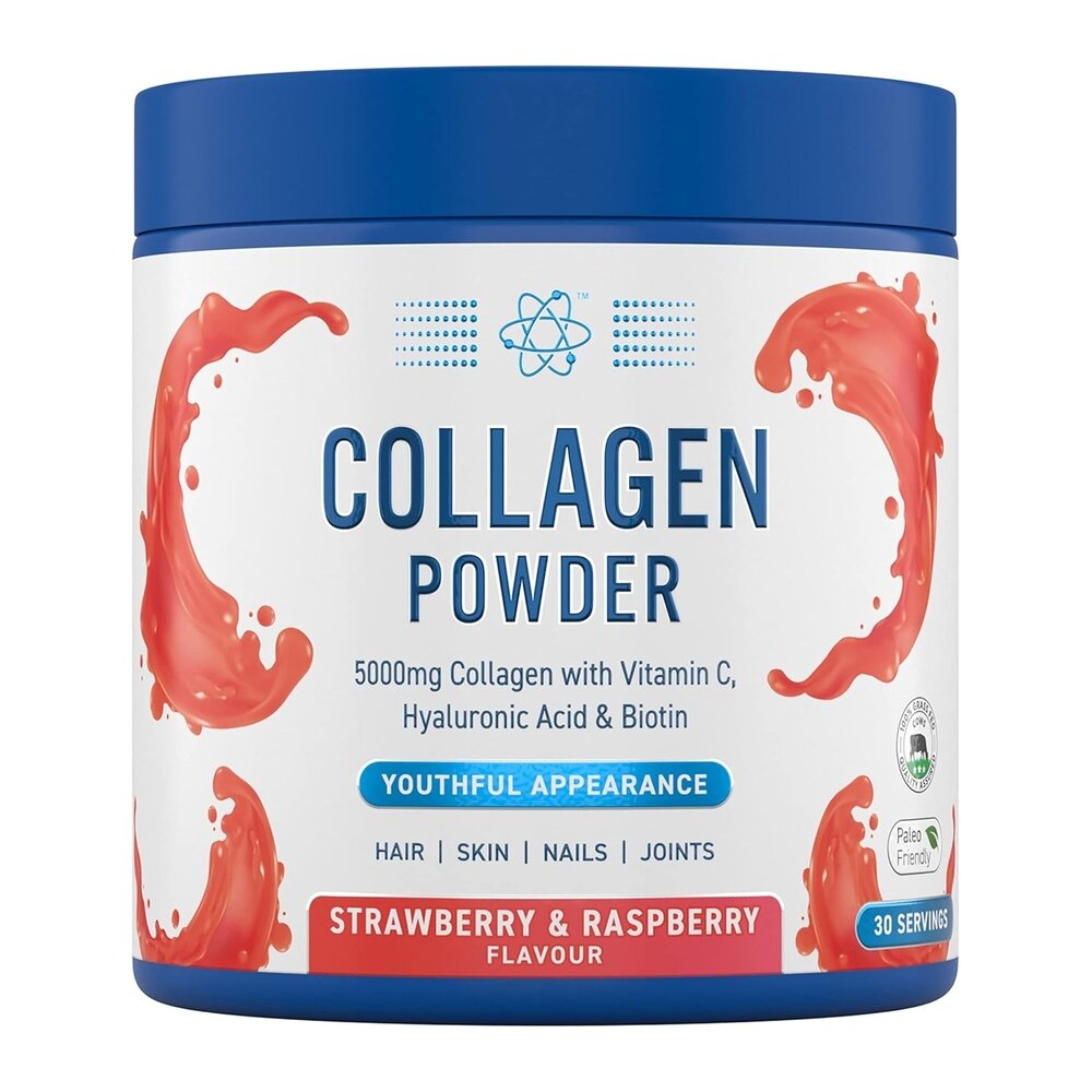 Препарат для суглобів і зв'язок Applied Nutrition Collagen, 165 грам - Полуниця-малина