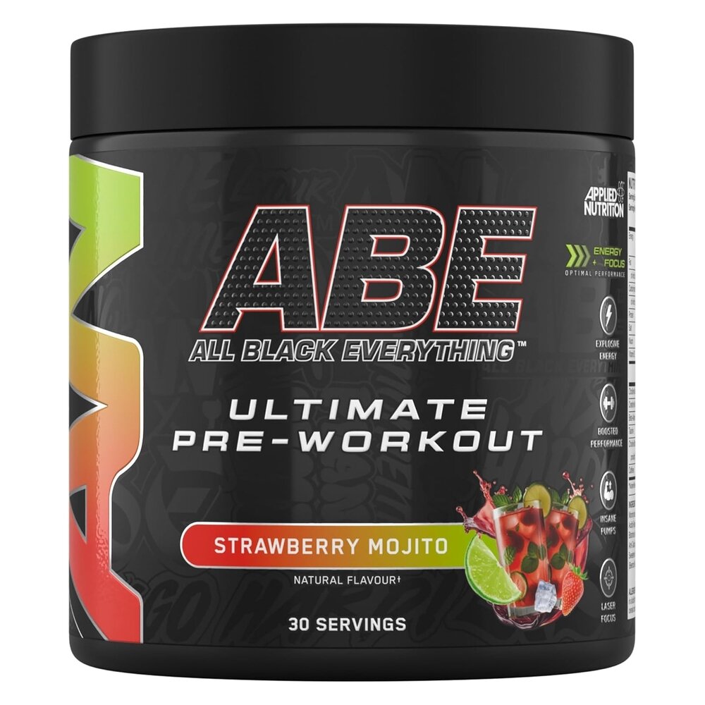Передтренувальний комплекс Applied Nutrition Nutrition ABE, 375 грам - Полуничний мохіто