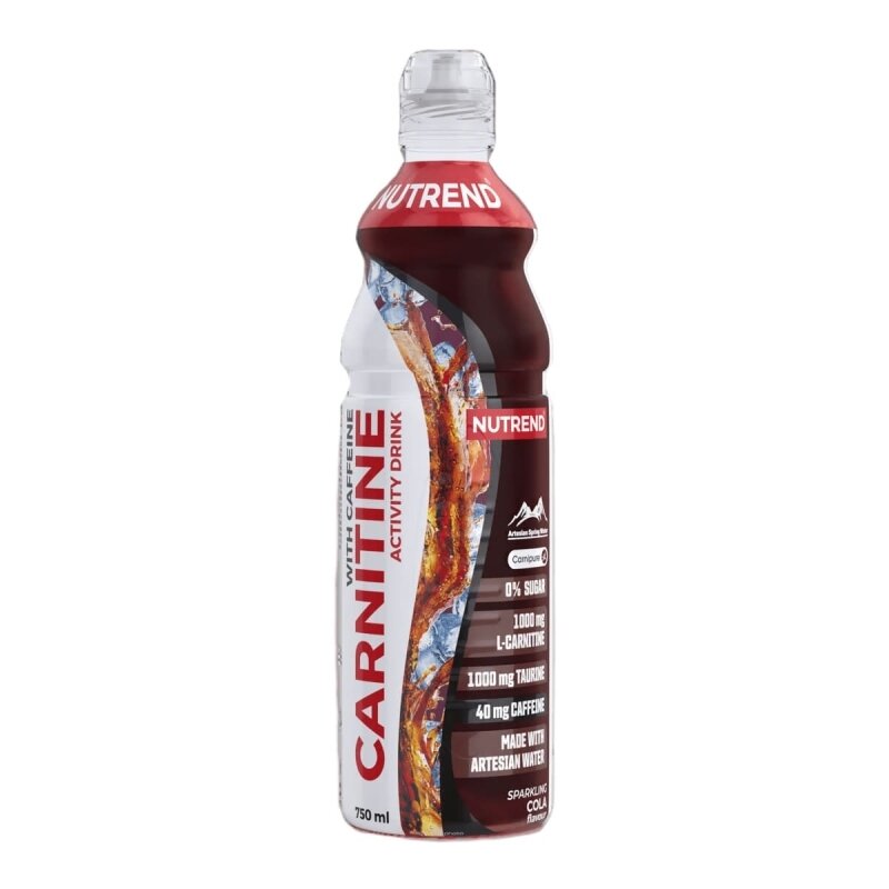 Напій з карнітином та кофеїном Nutrend Carnitine Activity Drink with Caffeine, 750 мл - Кола