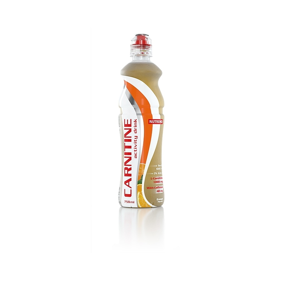 Напій з карнітином та кофеїном Nutrend Carnitine Activity Drink with Caffeine, 750 мл - Апельсин