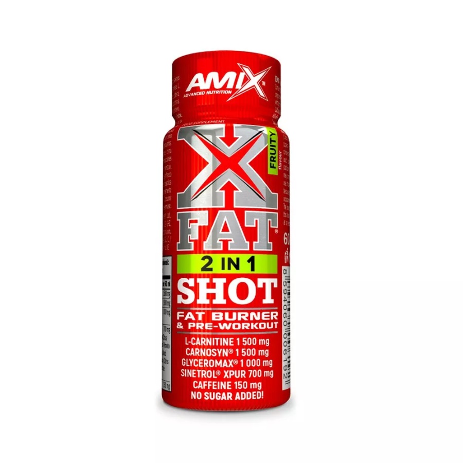 Жироспалювач AMIX XFat 2in1, 60 мл - Фрукти