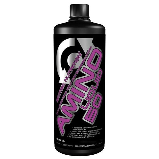Амінокислота Scitec Nutrition Amino Liquid 50, 1 літр - Вишня-гуава