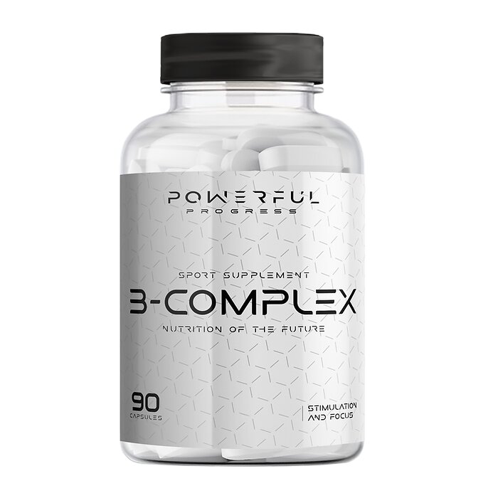 Вітаміни групи В Powerful Progress B-complex, 90 капсул