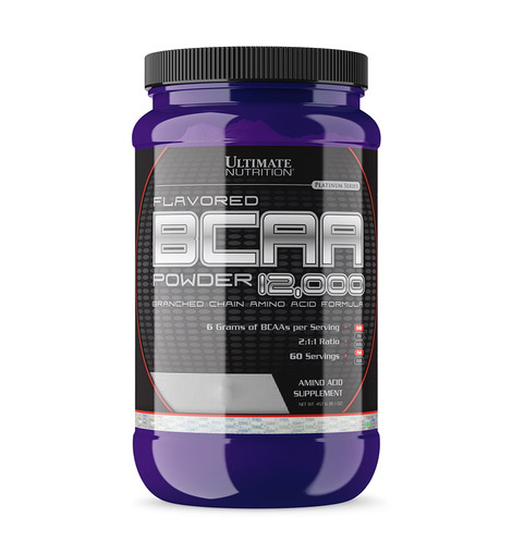 Амінокислота BCAA Ultimate Nutrition BCAA 12 000 Powder, 457 грам - Апельсин