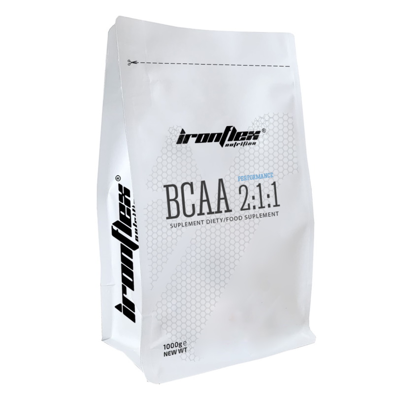 Амінокислота BCAA IronFlex BCAA 2-1-1 Performance, 1000 грам - Груша-яблуко