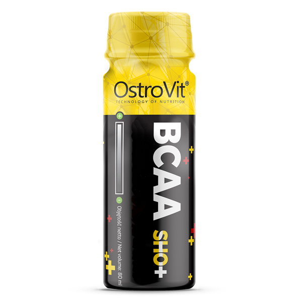 Амінокислота BCAA OstroVit BCAA Shot, 80 мл - Вишня-лимон-лайм