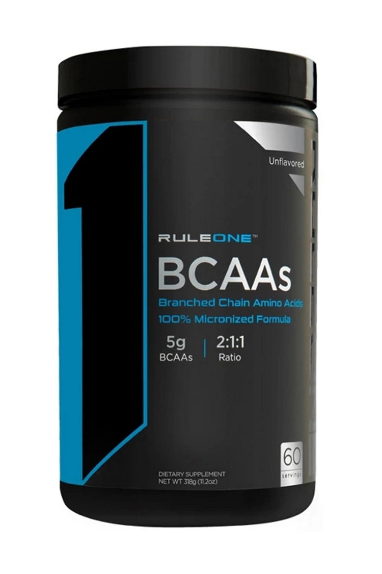 Амінокислота BCAA Rule 1 BCAA, 60 порцій - 318 г Без смаку