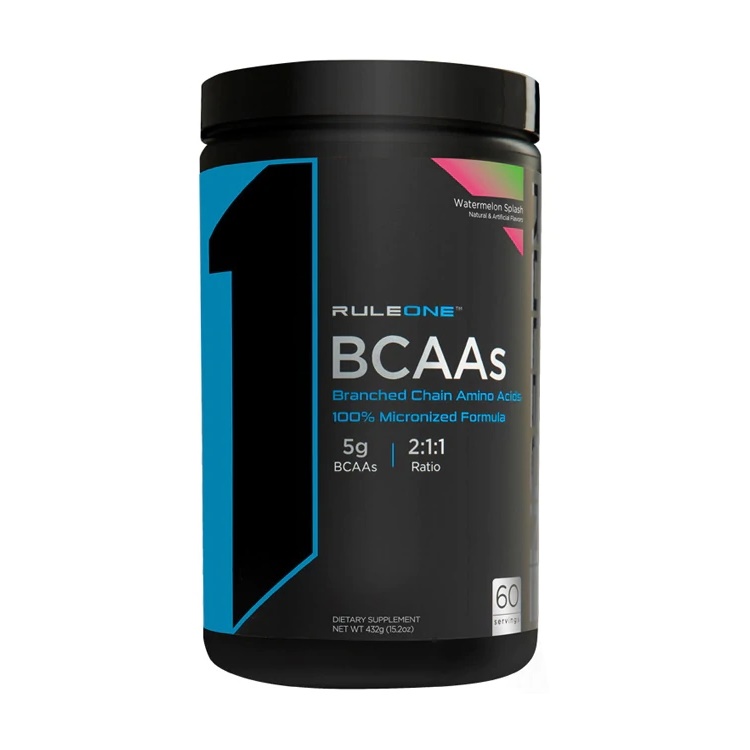 Амінокислота BCAA Rule 1 BCAA, 60 порцій - 432 г Кавун