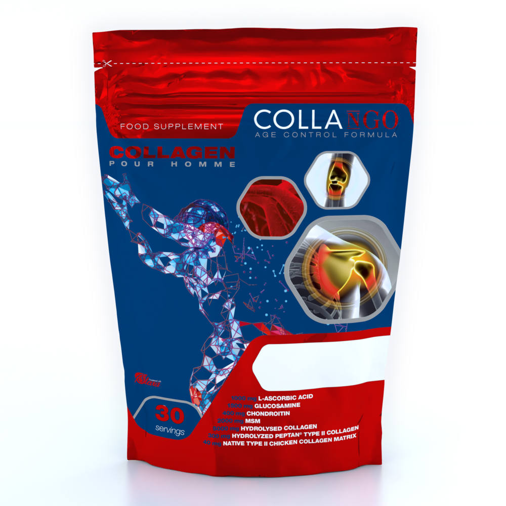 Препарат для суглобів і зв'язок Collango Collagen Pour Homme, 348 грам - Кисла вишня