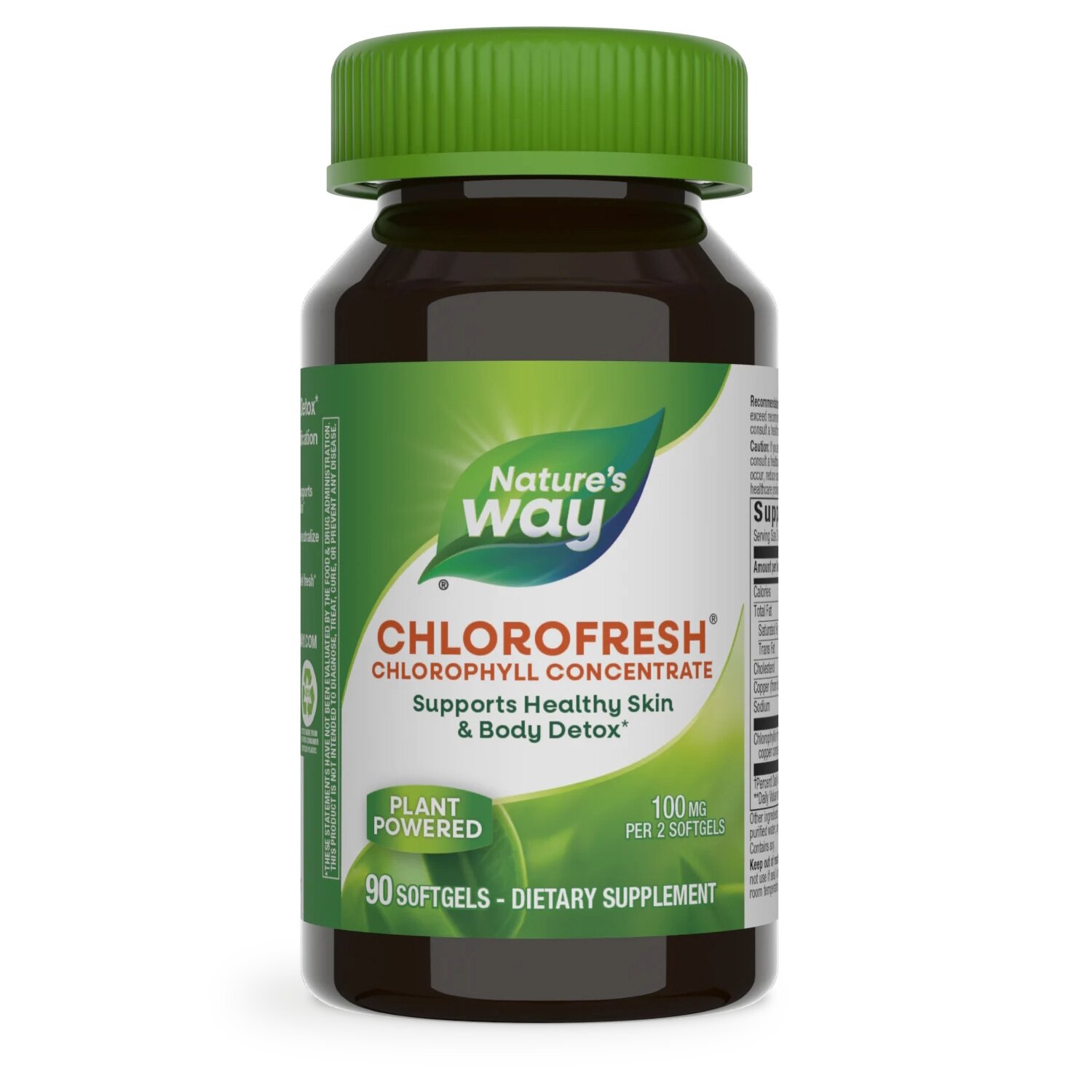 Натуральна добавка Nature's Way Chlorofresh, 90 капсул