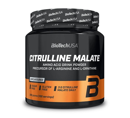 Амінокислота BioTech Citrulline Malate, 300 грам - Без смаку