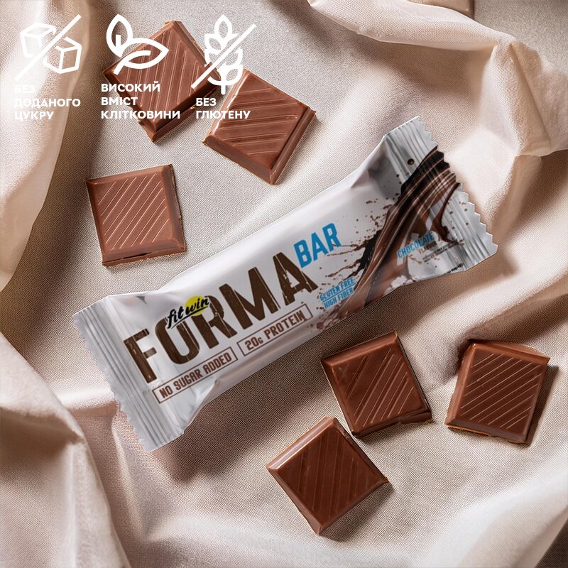Батончик FitWin Forma Bar 33%, 60 грам - Шоколад