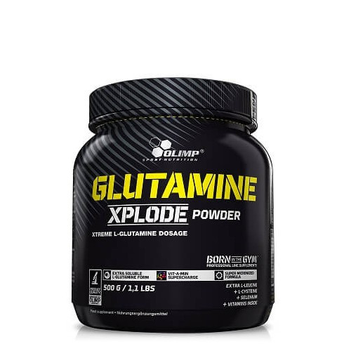 Амінокислота Olimp Sport Nutrition Glutamine Xplode Powder, 500 грам - Апельсин