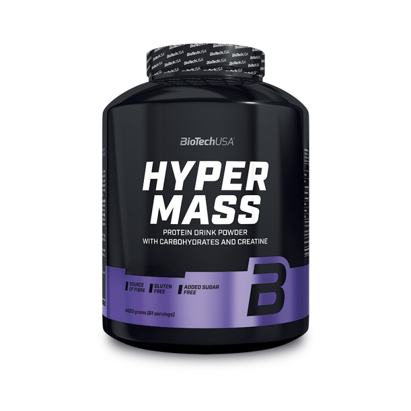 Гейнер BioTech Hyper Mass, 4 кг - Полуниця