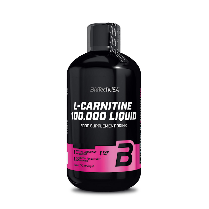 Жироспалювач BioTech L-Carnitine 100.000 Liquid, 500 мл - Вишня