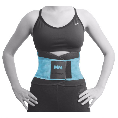 Компресійний пояс MAD MAX MFA 277, Light Blue - S