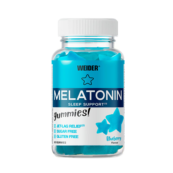 Натуральна добавка Weider Melatonin, 60 желейок - Чорниця