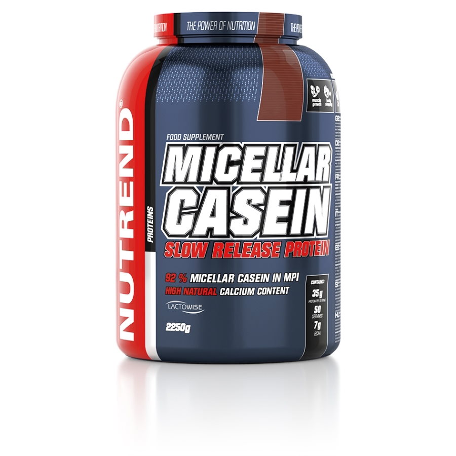 Протеїн Nutrend Micellar Casein, 2.25 кг - Ваніль