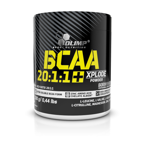 Амінокислота BCAA Olimp Sport Nutrition BCAA 20:1:1 Xplode, 200 грам - Кола