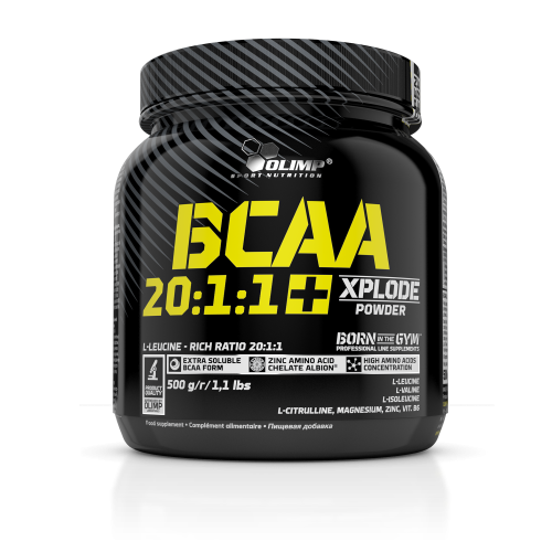 Амінокислота BCAA Olimp Sport Nutrition BCAA 20:1:1 Xplode, 500 грам - Грейпфрут