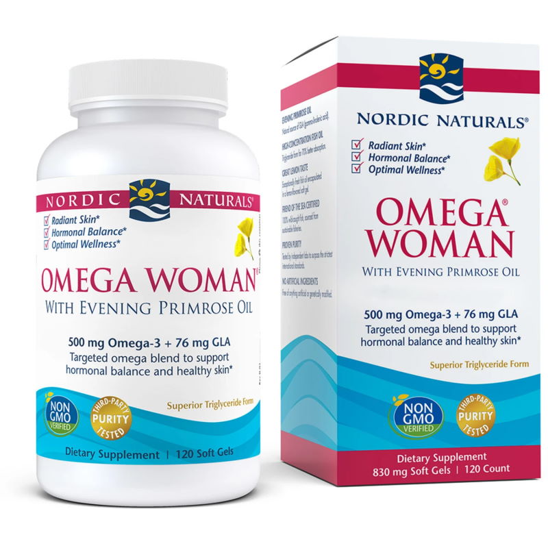 Жирні кислоти Nordic Naturals Omega Woman, 120 капсул