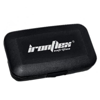 Таблетниця IronFlex Pill Box - Black