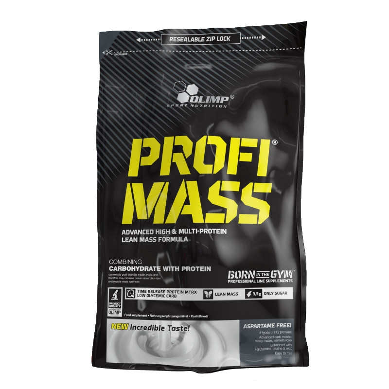Гейнер Olimp Sport Nutrition Profi Mass, 1 кг - Полуниця